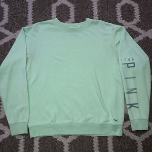 Pink crew neck shirt